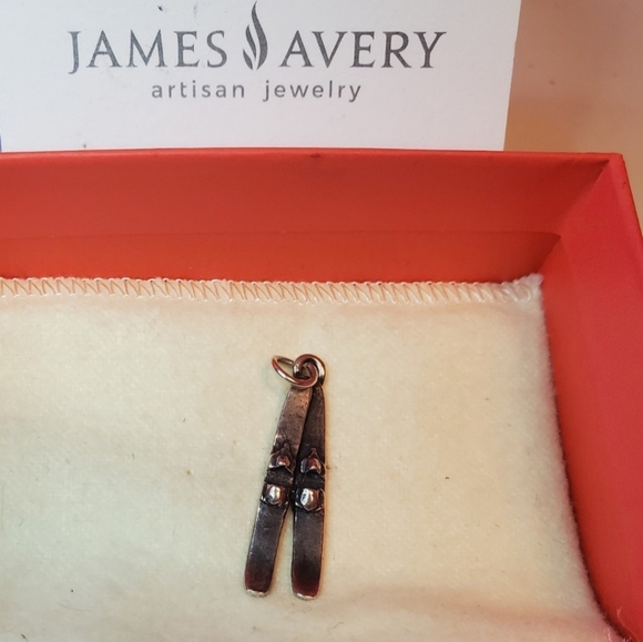 James Avery Retired Water Skiis Charm - Picture 5 of 9